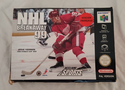 Nhl breakaway nintendo 64 - nhl, 99
