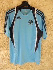 Maillot OLYMPIQUE de MARSEILLE OM ADIDAS CLIMACOOL training shirt maglia bleu S