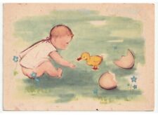 1956 Enfant Nouveau-Né Jeu De