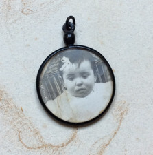 Ancien Médaillon Porte-Photo