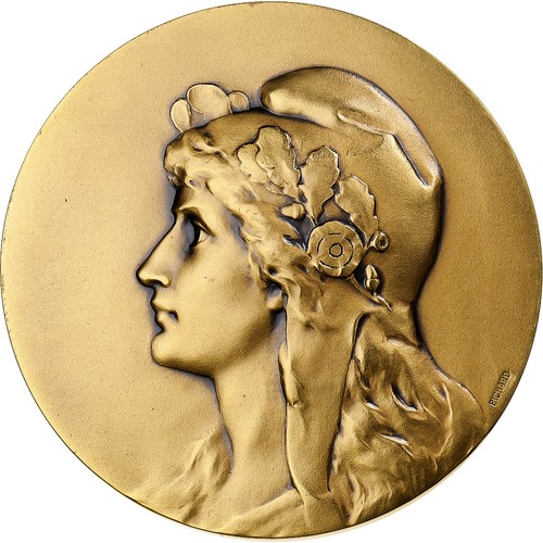 France médaille ville de - france,, médaille,