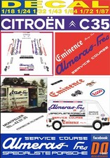 Decal citroen c35 porsche - decal,