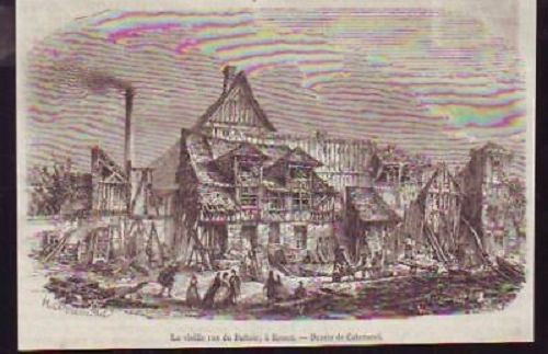1864 rouen vieille - 1864,