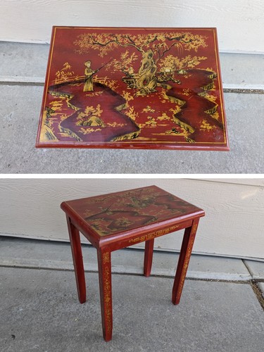 Vintage asian chinoiserie hand - vintage,