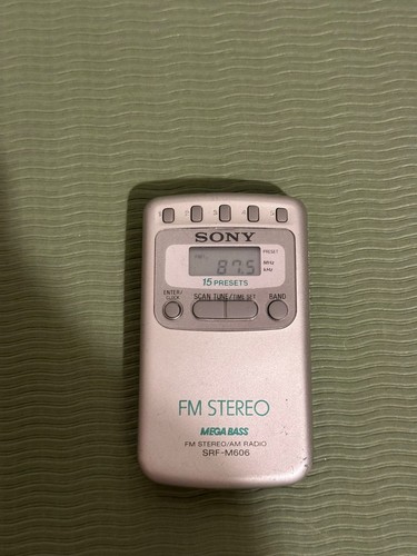 Sony srf m606 radio - srf-m606, portable