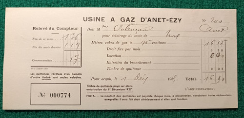 Usine gaz anet - a, d'anet-ezy