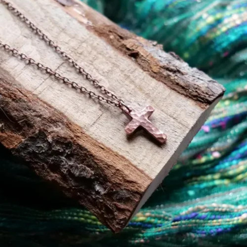 Pendentif croix guérison - pendentif, de