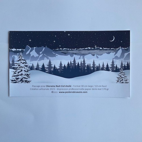 Décor nuit étoilée - décor,