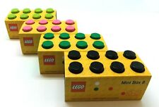Lego Mini 8 Boite de Rangement Pour Taille S Collations - 9 Couleurs Carreaux