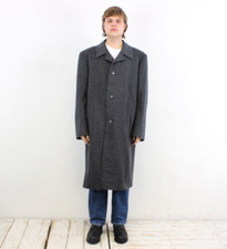 Varazze Apenniner Loden Hommes UK 40 US Veste Sur Manteau Ue 50 Laine Plaid M