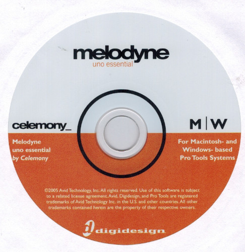 Digidesign celemony melodyne - celemony,