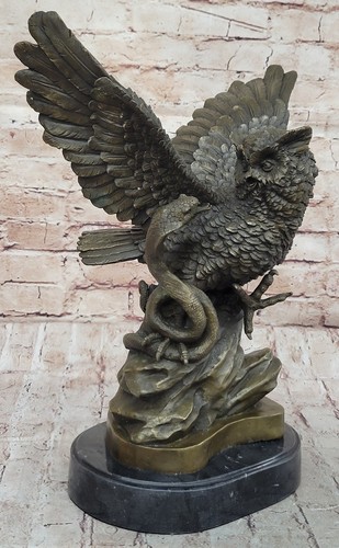 Statue sculpture hibou oiseau - sculpture,