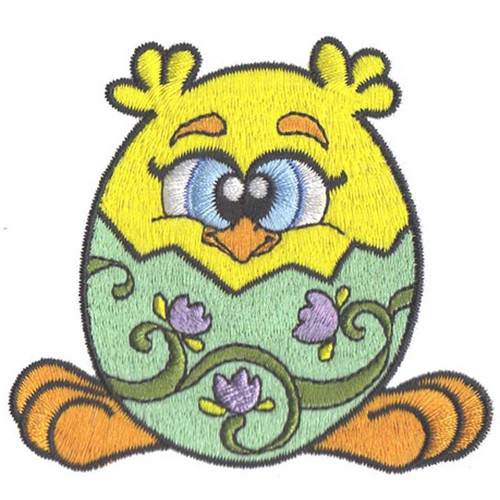 écusson oiseau poussin oeuf - oiseau,