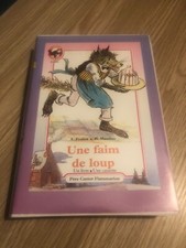 CASSETTE AUDIO K7 + LIVRE UNE FAIM DE LOUP PÈRE CASTOR POCHE ONLY 1 ON EBAY RARE