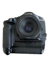 Canon Eos-1V + 50mm 1.8 +battery Grip Pbe1  SERVICED MINT ? ? ?