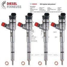 4x Injecteur pour Renault