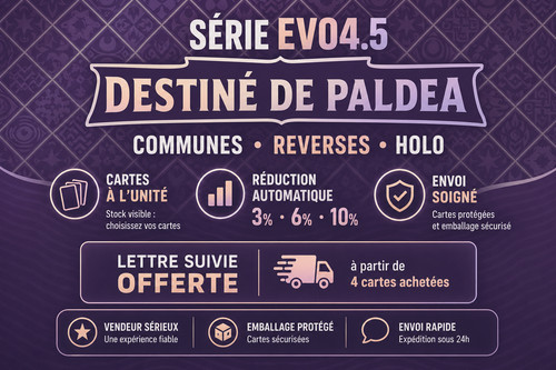 Carte pokémon ev04 - pokémon, ev04.5