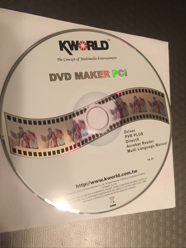Kworld dvd maker pci 4 - kworld,