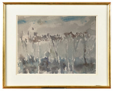 PIERRE PATUREAU (1924-2020) SUPERBE PAYSAGE ET EFFETS DE LUMIERE  (51)