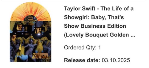 The life showgirl baby - showgirl:,