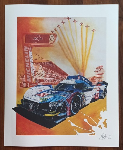 Peugeot michelin affiche - michelin,,