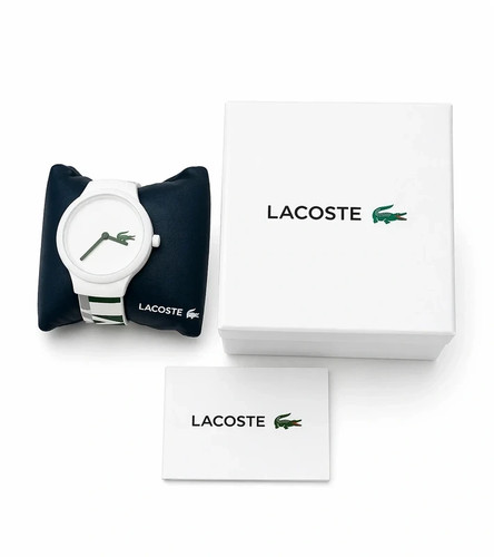 Montre lacoste blanche et - montre,