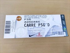 TICKET MATCH PSG - AUXERRE
