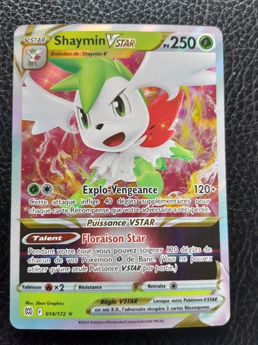 Carte pokémon shaymin - shaymin, vstar
