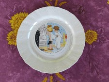 Assiette à Dessert Parlante Sarreguemines DV Scène d Enfants "Bicot" N°9 20cm