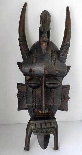 Masque sénoufo côte ivoire - masque, d'ivoire