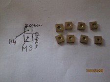 lot écrous carrés pour