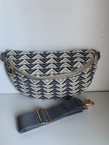 Sac banane bandoulière tissu - banane,