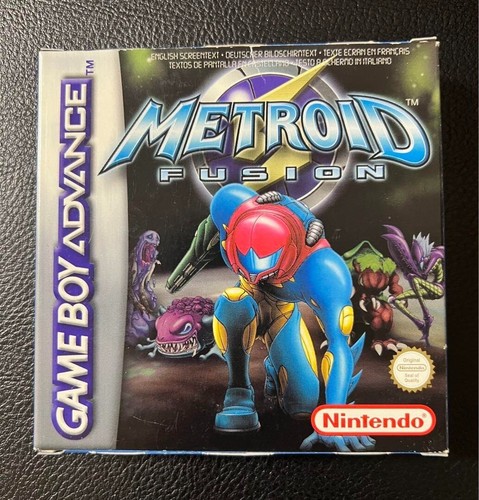 Metroid fusion game boy - metroid,