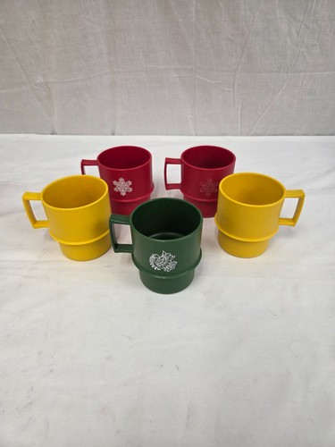 Vintage tupperware stackable - 5,