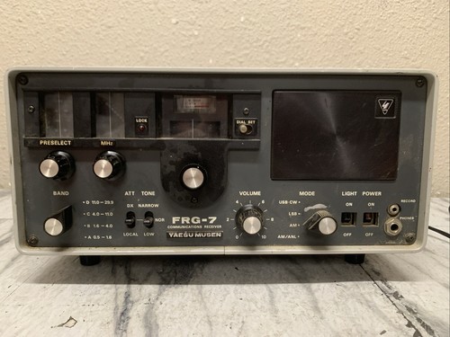 Yaesu musen frg - yaesu, frg-7