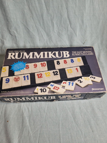 Vintage 1990 rummikub game - rummikub,