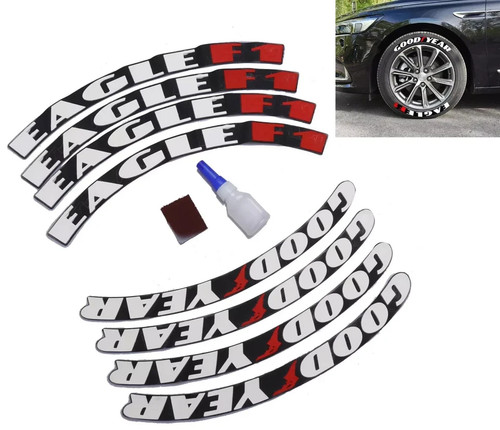 Autocollant pneu pour roue - autocollant,