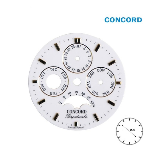 Cadran montre concord - montre,