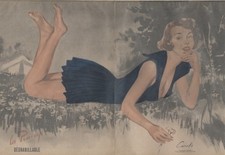 "PIN-UP au CAMPING" Affiche