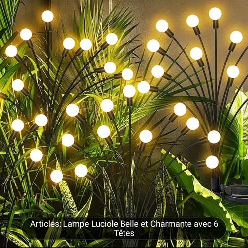 Lampes solaires pour jardin - 6,