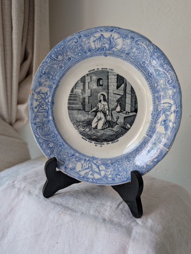Assiette ancienne histoire - ancienne, «