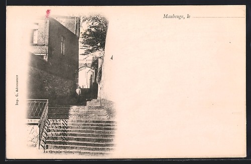 Cpa maubeuge grande - cpa,