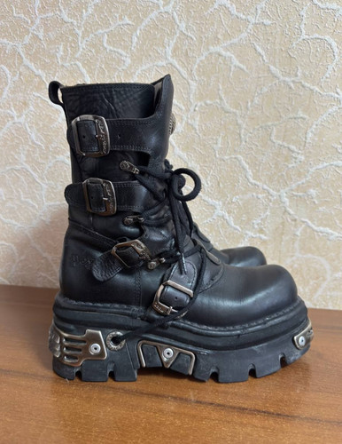 New rock metallic - new, black