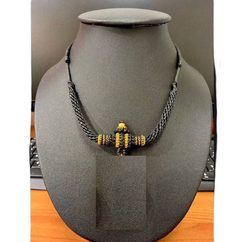 Necklace rope wax handmade - rope,