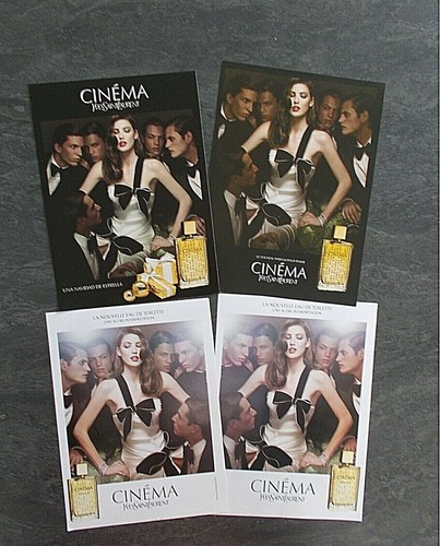 Publicités papier parfum - publicités,