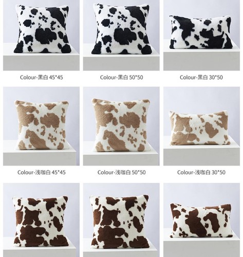 Housse coussin fourrure - housse, en