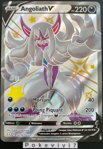 Carte pokemon angoliath - carte,