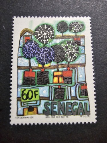 Timbre sénégal tableaux - timbre,