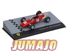 F1F45 Voiture 1/43 CENTAURIA Formule 1 Ferrari : FERRARI 246 F1-66 1966 #16 L.Ba