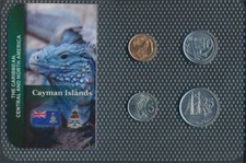 Coins Kaimaninseln Fleur de